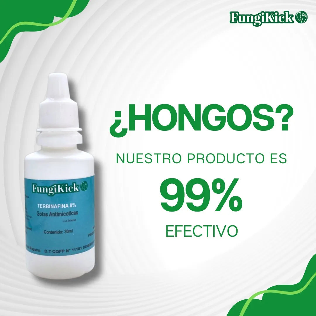 Gotas contra hongos de las uñas