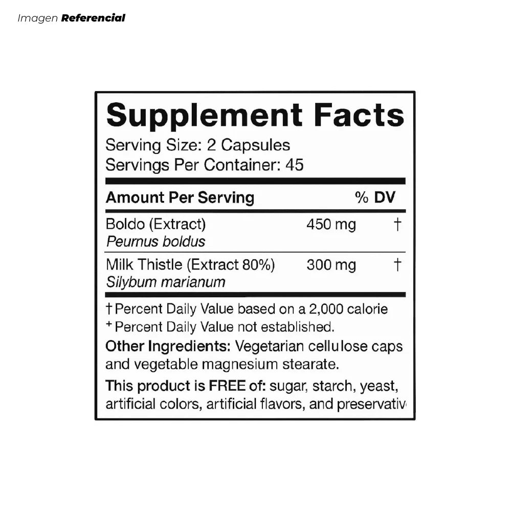 Limpiador herbal – 90 Cápsula